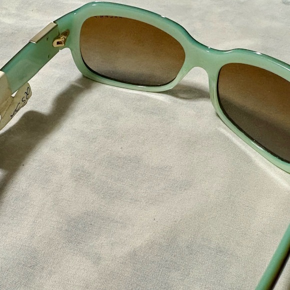 Ralph Lauren Brown and Green Sunglasses with Vintage-Inspired Design - Picture 3 of 16